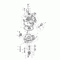 CYLINDER & CRANKCASE - 4 Strok For F4F5BM